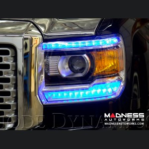 GMC Sierra Multicolor DRL LED Boards - Multicolor and White